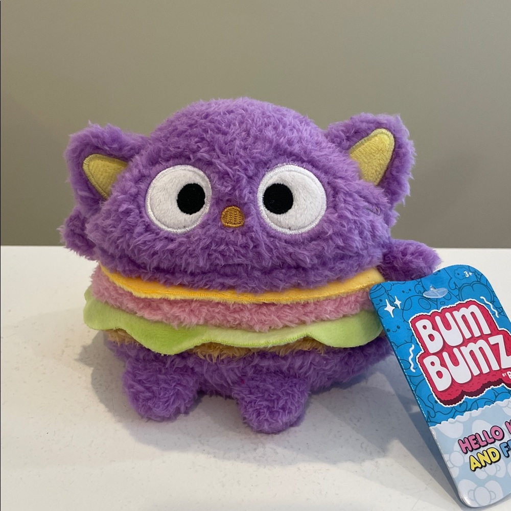 NWT 4.5” Sanrio Chococat Burger Foodtruckbumz Bumbumz by Russ